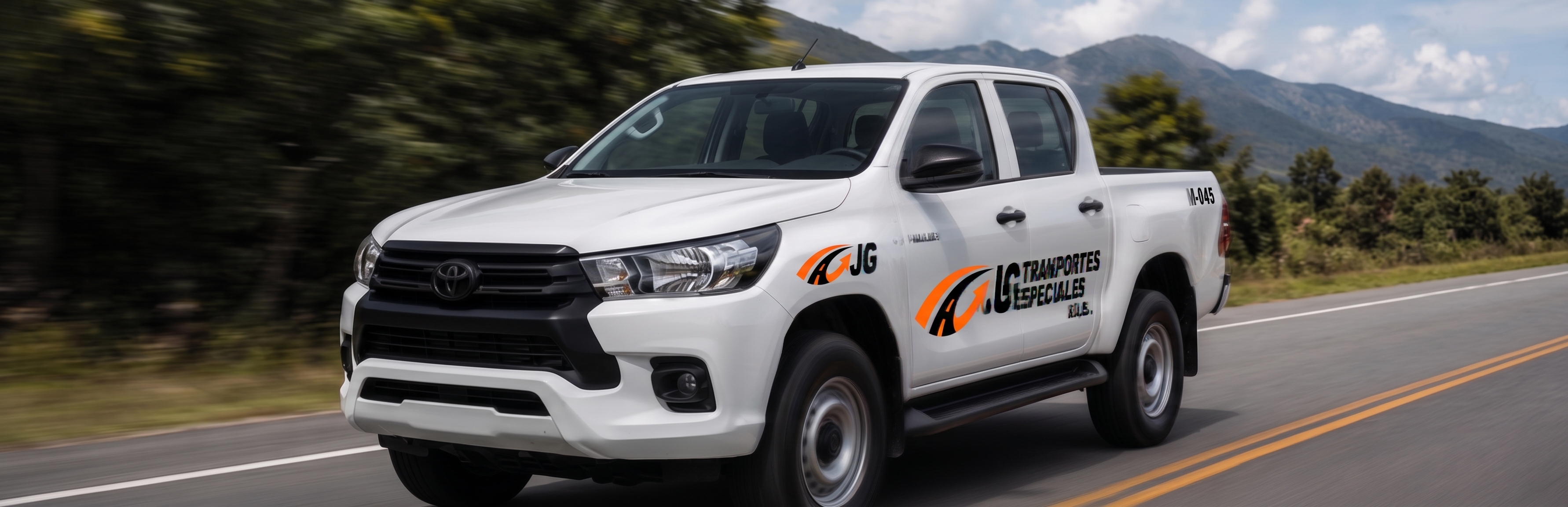 Camioneta 4x4 Platón Hilux JG Transportes